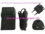 Replacement JVC GZ-HM400B camcorder battery charger