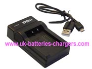 Replacement PANASONIC HC-VXF1GK camcorder battery charger